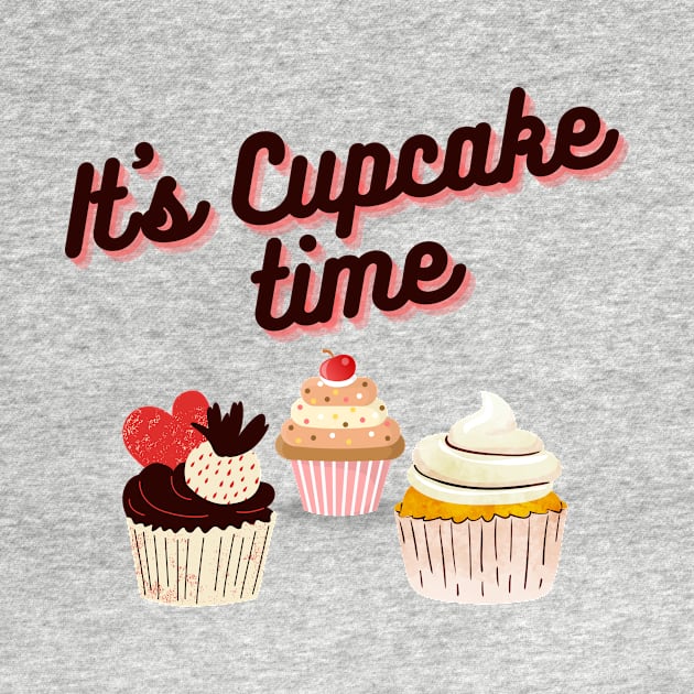 Cupcake lovers - It's cupcake time! by Zodde art